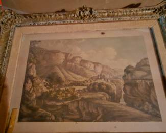 vintage art, great frame