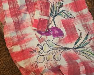 Vintage table linens