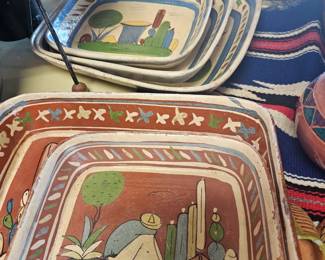 Mexican folk pottery 