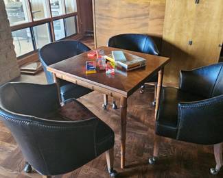 game table with chairs