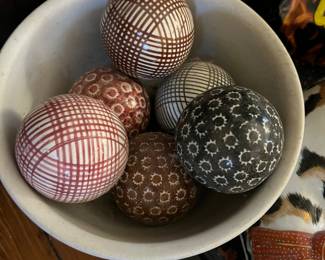 Antique Carpet Balls~ $25.00 Each
