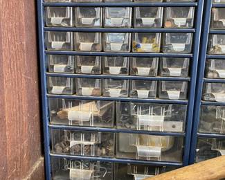 GARAGE STORAGE CABINETS & CONTENTS