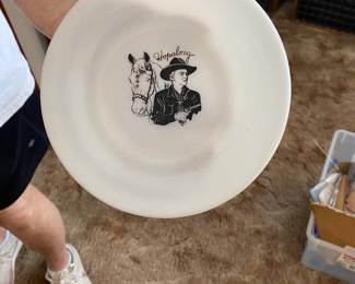 HOPALONG CASSIDY PLATE