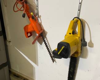 Tools, Hedge Trimmer, Chainsaw