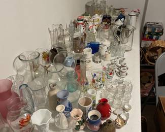 Vases, Jars, Glassware