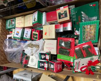 Christmas Ornaments, including some Hallmark