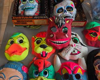 Vintage Halloween Masks