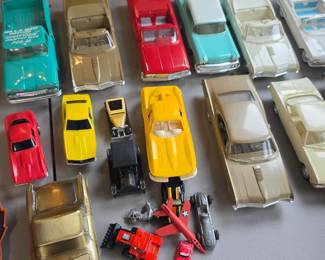 Vintage car auto models