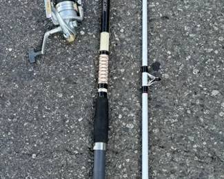 DAIWA Shock 3500-B Reel & TROOPER CAS1002M Surf Cast Fishing Rod
