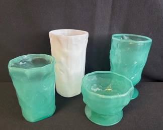 Vintage Morgantown El Mexicano Glassware , 4 Pieces