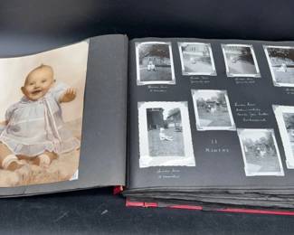 B&W Family Photo Album * Photos 1940-1960 * Some B&W Colored * 10+ Large Photos * 325+ Photos