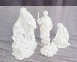 Boxed Lenox Holy Family Nativity / Department 56 Boxed Nativity
