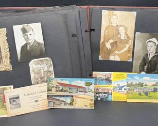 B&W Family Photo Album * A Few Cars And B&W Colored * Some Military * 250+ Photos