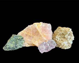 Variety of Quartz Rocks