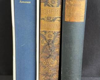 Classic Vintage Books * Early 1900s Browning & Shelley * 1994 Mark Twain’s Historical Romances