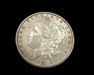 1881 U.S Silver Morgan Dollar * S Mint Mark * 26.80g