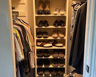 Men's closet!