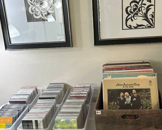 LP's, CDs