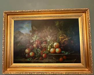 Large oil on canvas