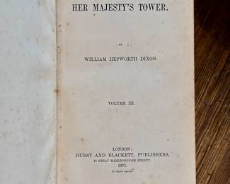 Her Majesty's Tower by William Hepworth Dixon Volume III, 1871