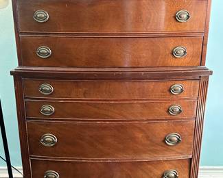 DIXIE 7 drawer Tall Highboy - VINTAGE!