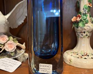 Murano Sommerso Vase