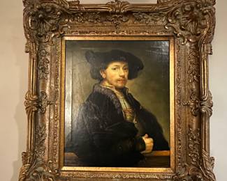 In the Style of Rembrandt -  Self Portrait