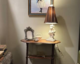 Late 19th Century American Walnut Side Table