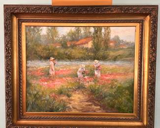 Oil on canvas