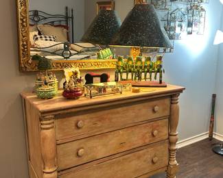 ONE OF A KIND 3 drawer pine chest