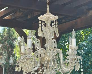Romantic Glass Chandelier
