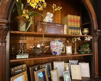 Classic picture frames , antique books, and more!