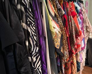 Scarves!!!!! Hermes, Cartier and MORE!