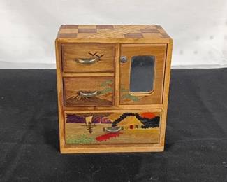 3 Drawer Jewelry Box	