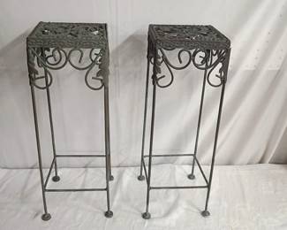 Wrought Iron Plant Stands
