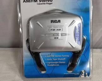 RCA AM/FM Stereo Cassette Player