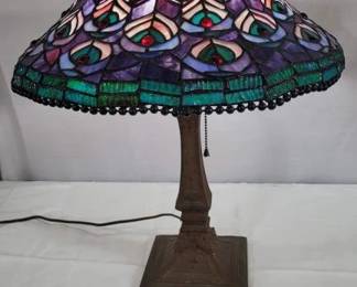 Colored "Glass" Lamp	
