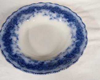 Flow Blue "Albany" Soup Plate