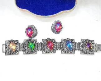 Vintage Parklane Bracelet and Earrings