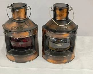 Port and Starboard Lanterns