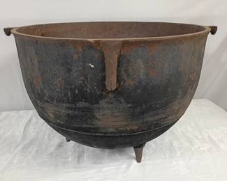Large Cast Iron Cauldron