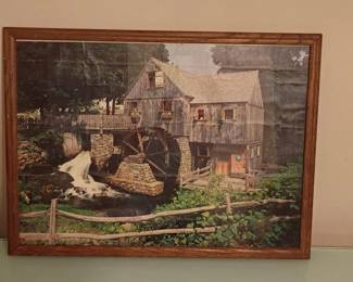 Grist Mill Framed Photograph