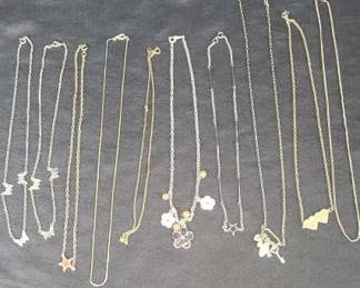 Lot of Costume Jewelry Necklaces