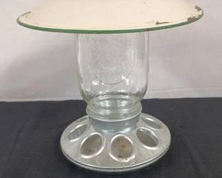 Canning Jar Bird Feeder