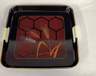 Toyo Lacquerware Plastic Tray	