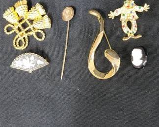 Five Pins and Hat Pin