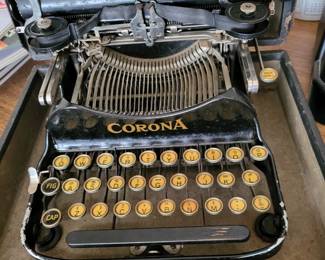 Vintage Corona Typewriter