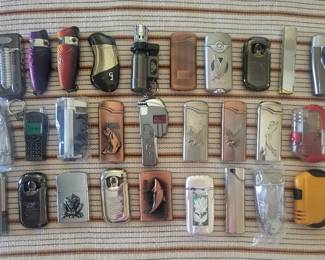 Collection of lighters