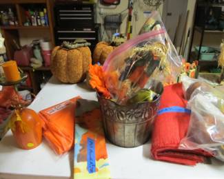 Fall/Halloween decor