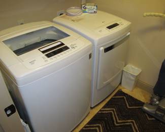 LG washer and dryer. These have been tested and work great!